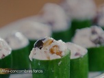 Petits Plats en équilibre - Petits plats à emporter - Mini-concombres farcis ou RDV si équipe FR tjrs en lice