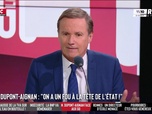 Les Grandes Gueules - Nicolas Dupont-Aignan , président de Debout la France, face aux GG